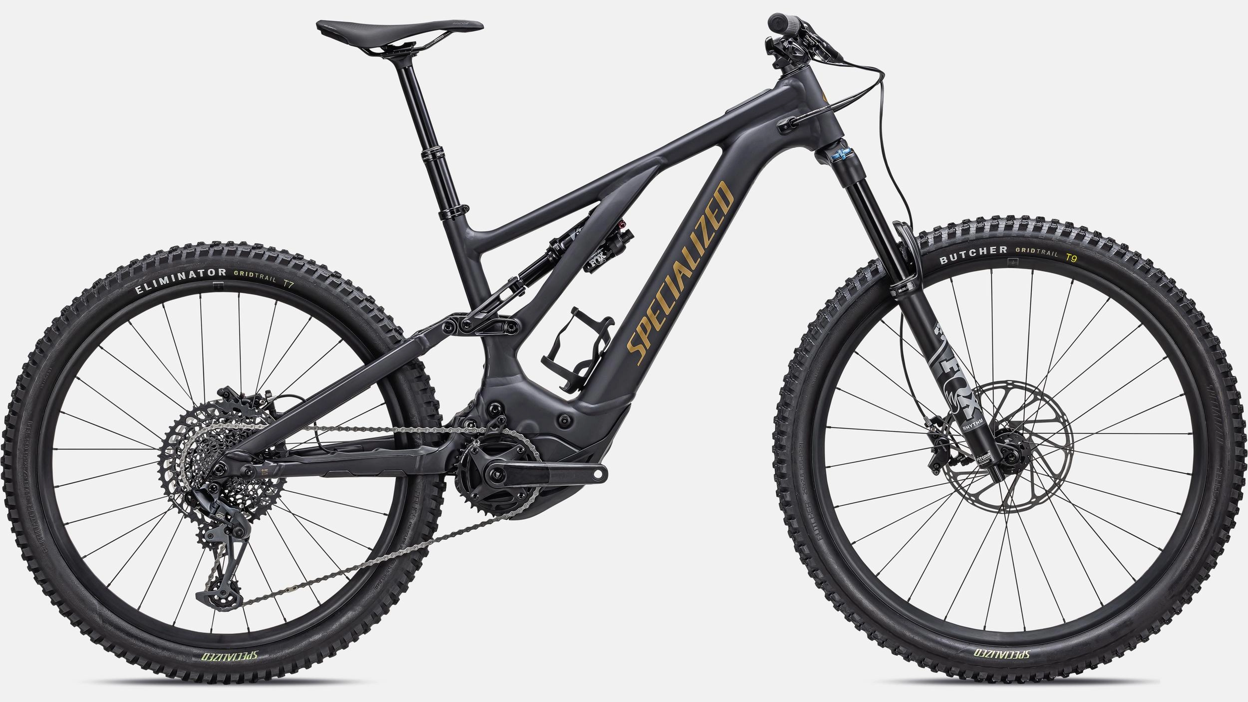 2023 Specialized Turbo Levo Comp Alloy 29" Mountain Complete Bike - S5, SATIN MIDNIGHT SHADOW / HARVEST GOLD METALLIC