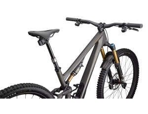 2025 Specialized S-Works Stumpjumper 15 29/27.5" Bike - S1, Satin Gunmetal / Clay / White Mtn / Dove Grey / Gloss Bronze