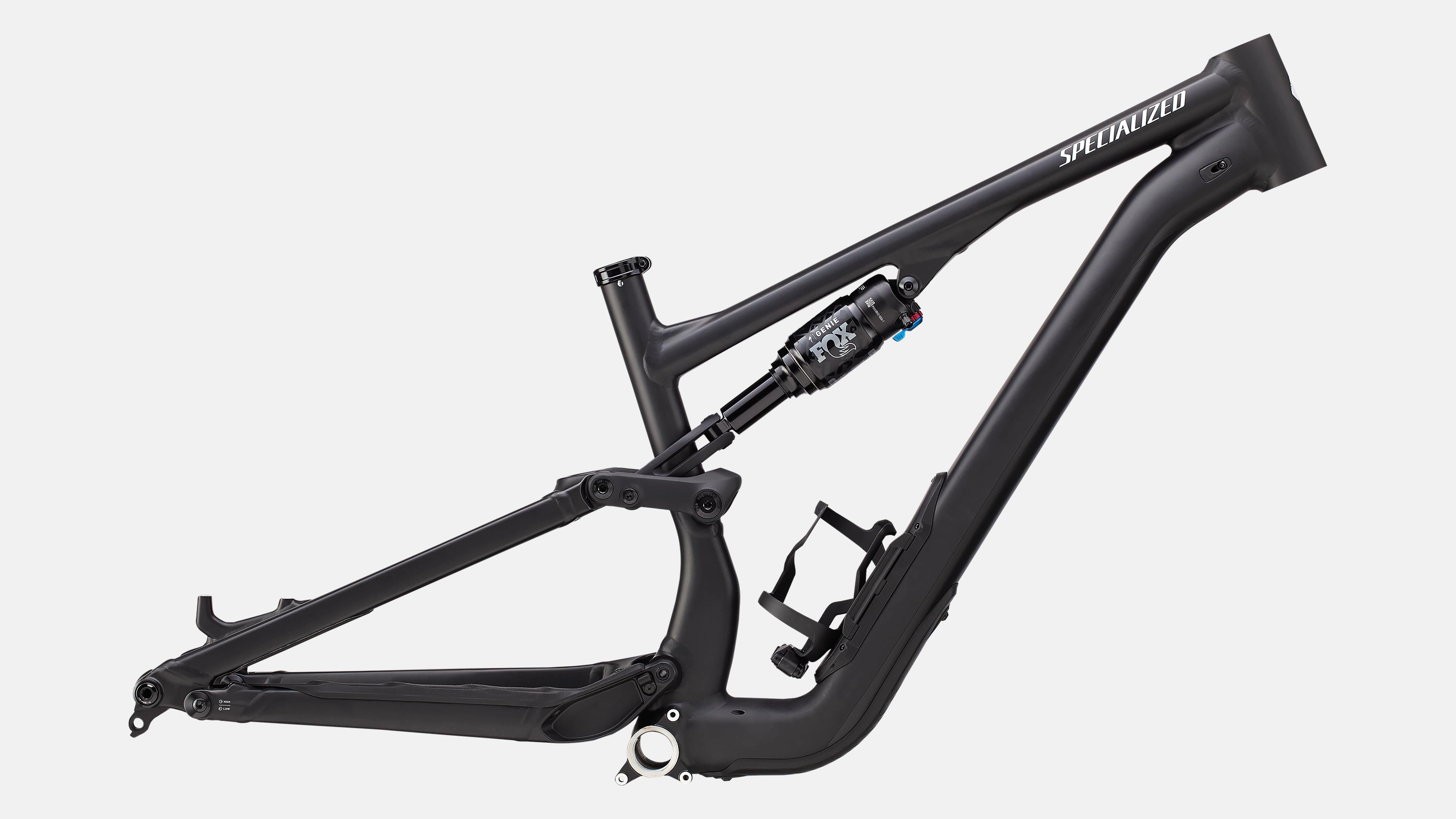 2025 Specialized Stumpjumper 15 29/27.5" Alloy Frameset - S1, Satin Obsidian / Silver Dust