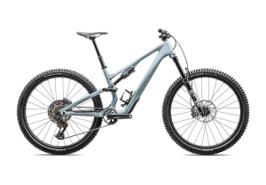2025 SPECIALIZED STUMPJUMPER 15 COMP BIKE - S4, GLOSS SEAFOAM / SILVER DUST