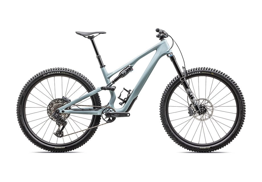 2025 SPECIALIZED STUMPJUMPER 15 COMP BIKE - S4, GLOSS SEAFOAM / SILVER DUST