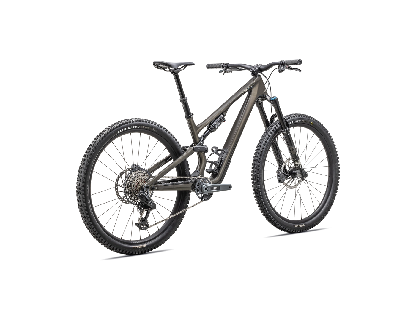2025 Specialized Stumpjumper 15 Expert 29/27.5 Bike - S2, Gloss Gunmetal / White Mountains
