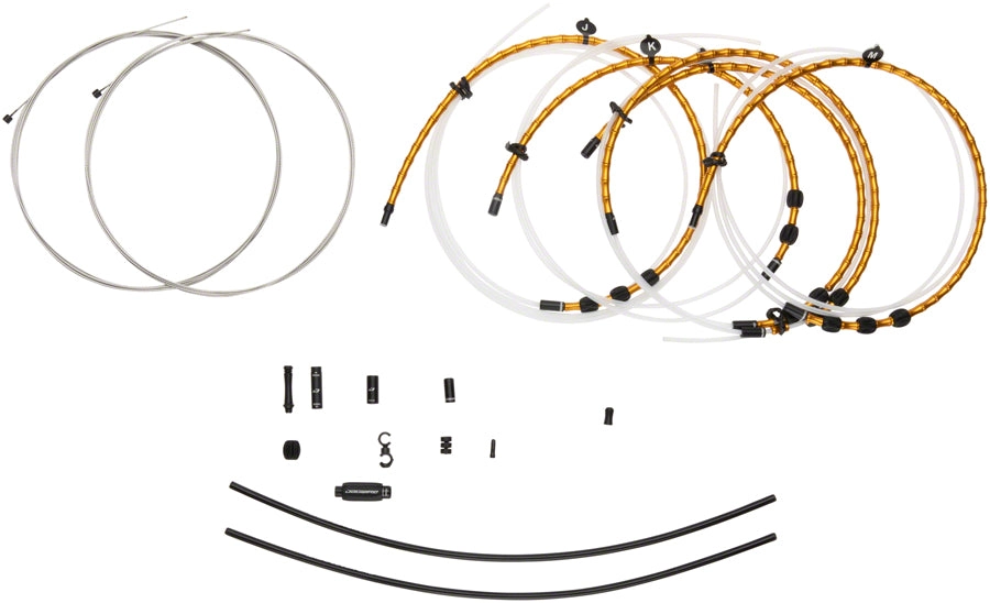 2x Elite Link Shift Cable Kit SRAM/Shimano Polished Ultra-Slick Cables