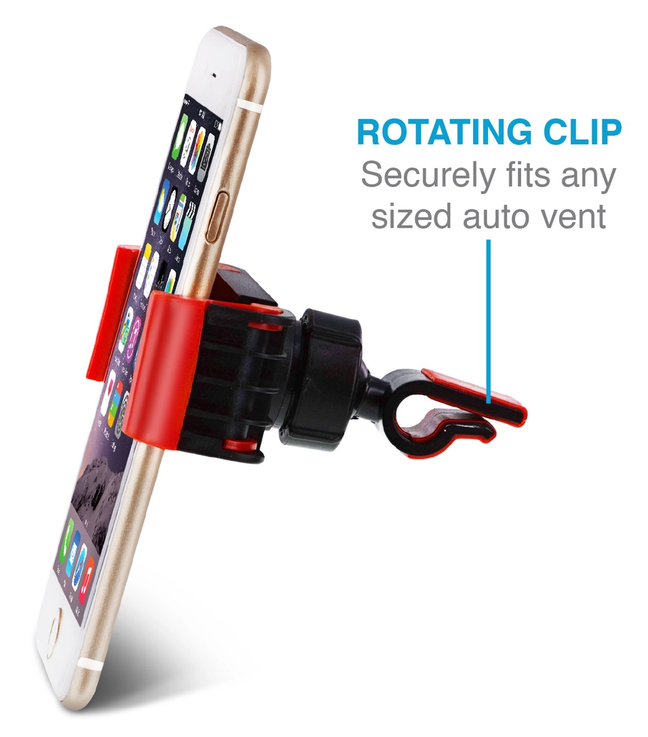 Aduro U-Grip Universal Car Vent Swivel Mount