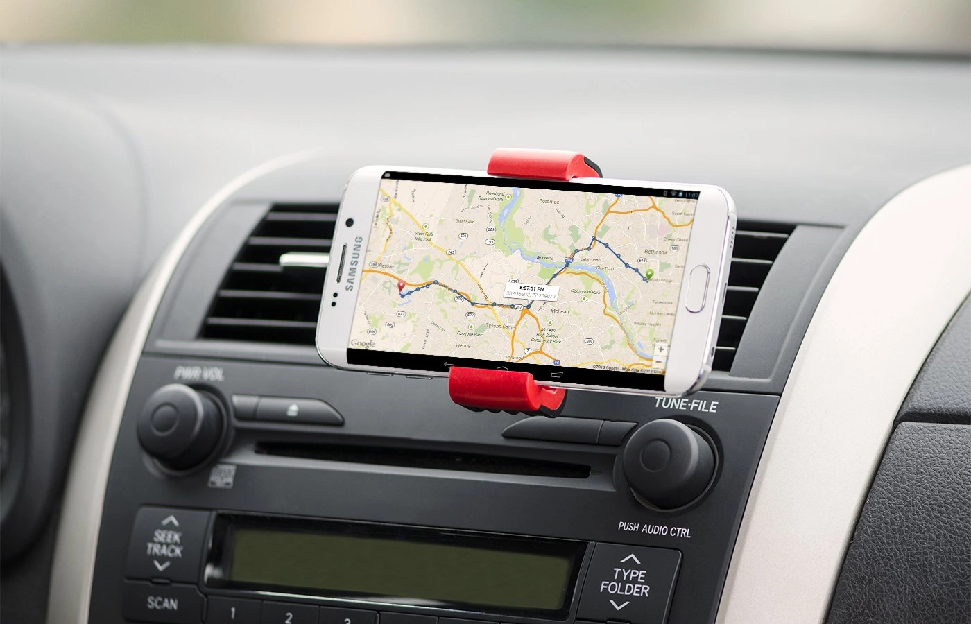 Aduro U-Grip Universal Car Vent Swivel Mount