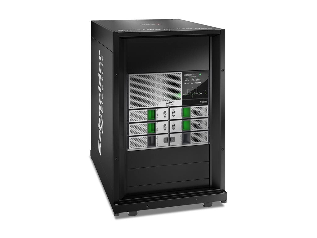 APC Smart-UPS Modular Ultra - UPS (rack-mountable) - scalable to 15kW N 1, modular, redundant, touchscreen, network management SRYL10K15XLT18