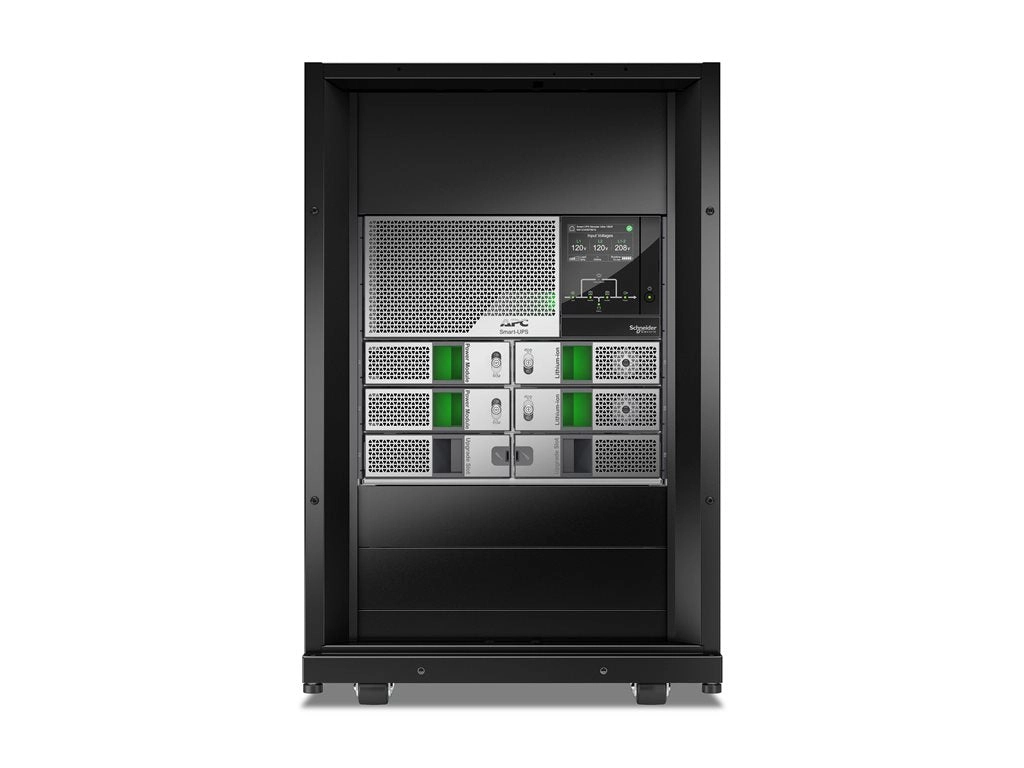 APC Smart-UPS Modular Ultra - UPS (rack-mountable) - scalable to 15kW N 1, modular, redundant, touchscreen, network management SRYL10K15XLT18