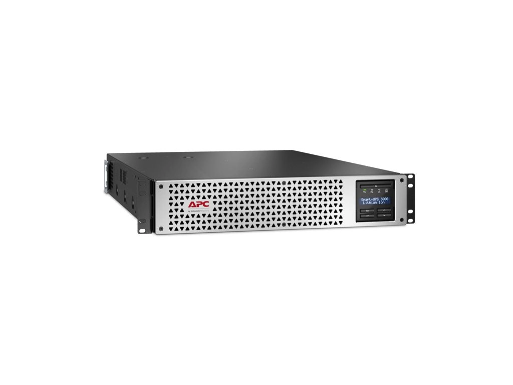 APC Smart-UPS - UPS (rack-mountable) - line Interactive, lithium-ion, 1x NEMA L5-30R 6x NEMA 5-20R outlets, SmartConnect port SmartSlot, SMTL3KRM2UCL