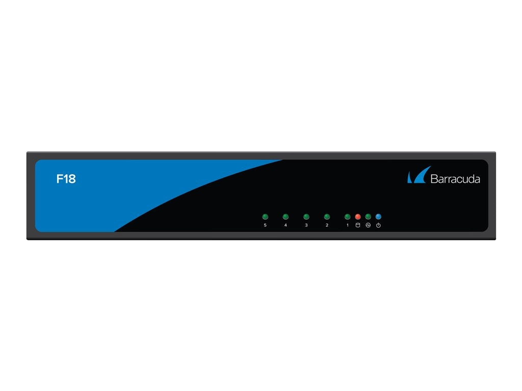 Barracuda CloudGen Firewall F18B - Security appliance - 1GbE - desktop BNGF18B