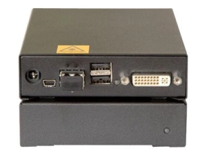 Black Box ServSwitch DKM Receiver, Fibre Single-Link DVI - Video/USB extender - receiver - up to 6.2 miles - for P/N: ACX0000, ACX1R-11-SM