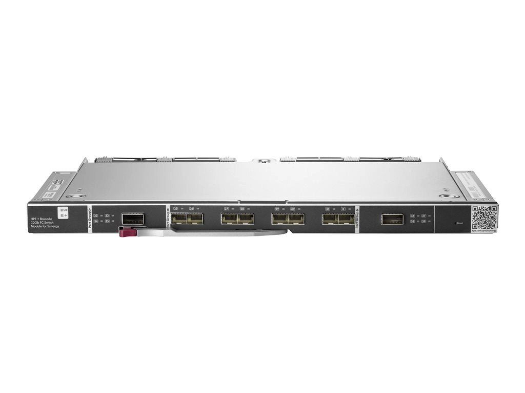 Brocade 32Gb/20 4SFP  Fibre Channel SAN Switch Module for HPE Synergy - Switch - managed - 20 x 32Gb Fibre Channel SFP    4 x Q2E56A#ABA