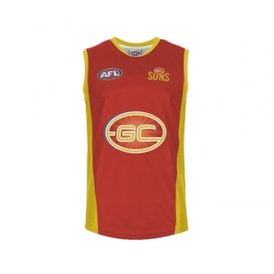 Burley Sekem Gold Coast Suns AFL Home Adults Replica Guernsey