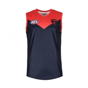 Burley Sekem Melbourne Demons AFL Home Adults Replica Guernsey