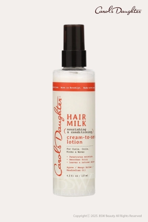 CAROLS DAUGHTER HAIR MILK NOURISHING & CONDITIONING CREAM-TO-SERUM LOTION 4.2oz