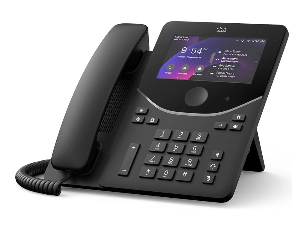 Cisco Desk Phone 9871 - VoIP phone - with Trusted Platform Module (TPM) 2.0 with caller ID/call waiting - IEEE 802.11a/b/g/n/ac DP-9871-K9=