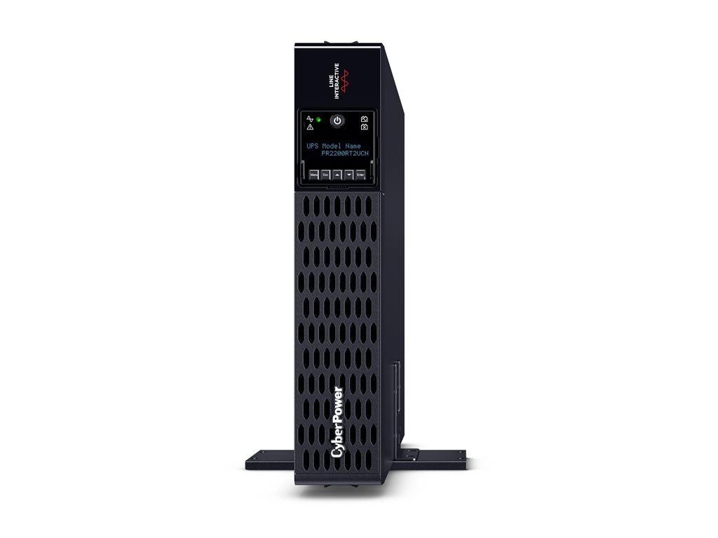 CyberPower Smart App Sinewave PR2200RT2UCN - UPS (rack-mountable / external) - AC 100-120 V - 2200 Watt - 2200 VA - 9 Ah - serial,