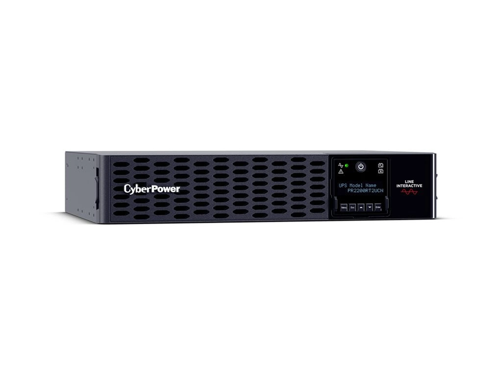 CyberPower Smart App Sinewave PR2200RT2UCN - UPS (rack-mountable / external) - AC 100-120 V - 2200 Watt - 2200 VA - 9 Ah - serial,