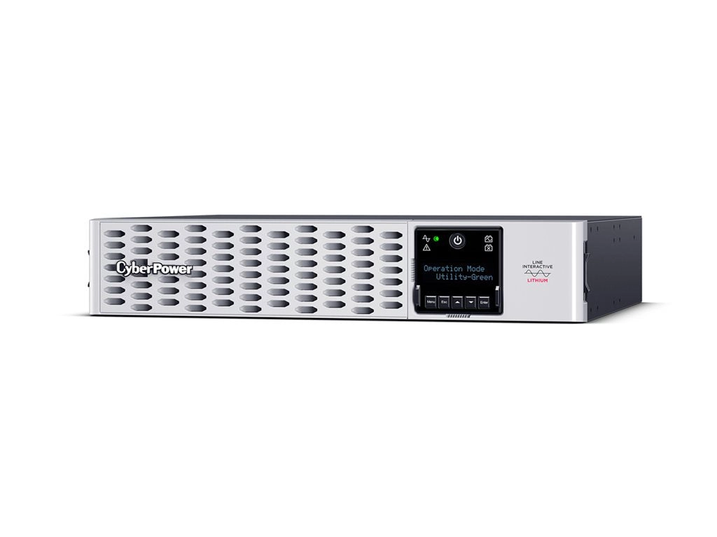 CyberPower Smart App Sinewave PRL3000RT2UC - UPS (rack-mountable / external) - AC 100-120 V - 3000 Watt - 3000 VA - 9 Ah - Ethernet,