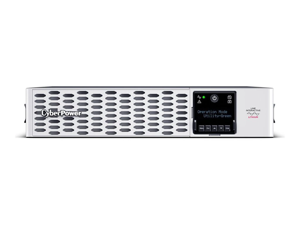 CyberPower Smart App Sinewave PRL3000RT2UC - UPS (rack-mountable / external) - AC 100-120 V - 3000 Watt - 3000 VA - 9 Ah - Ethernet,