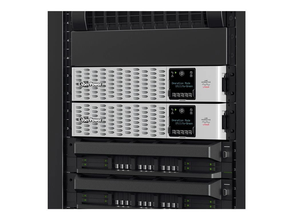 CyberPower Smart App Sinewave PRL3000RT2UC - UPS (rack-mountable / external) - AC 100-120 V - 3000 Watt - 3000 VA - 9 Ah - Ethernet,