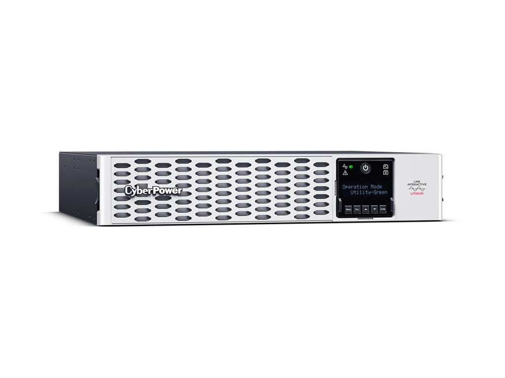 CyberPower Smart App Sinewave PRL3000RT2UC - UPS (rack-mountable / external) - AC 100-120 V - 3000 Watt - 3000 VA - 9 Ah - Ethernet,