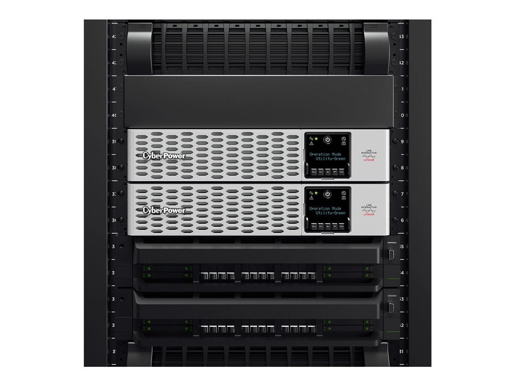 CyberPower Smart App Sinewave PRL3000RT2UC - UPS (rack-mountable / external) - AC 100-120 V - 3000 Watt - 3000 VA - 9 Ah - Ethernet,
