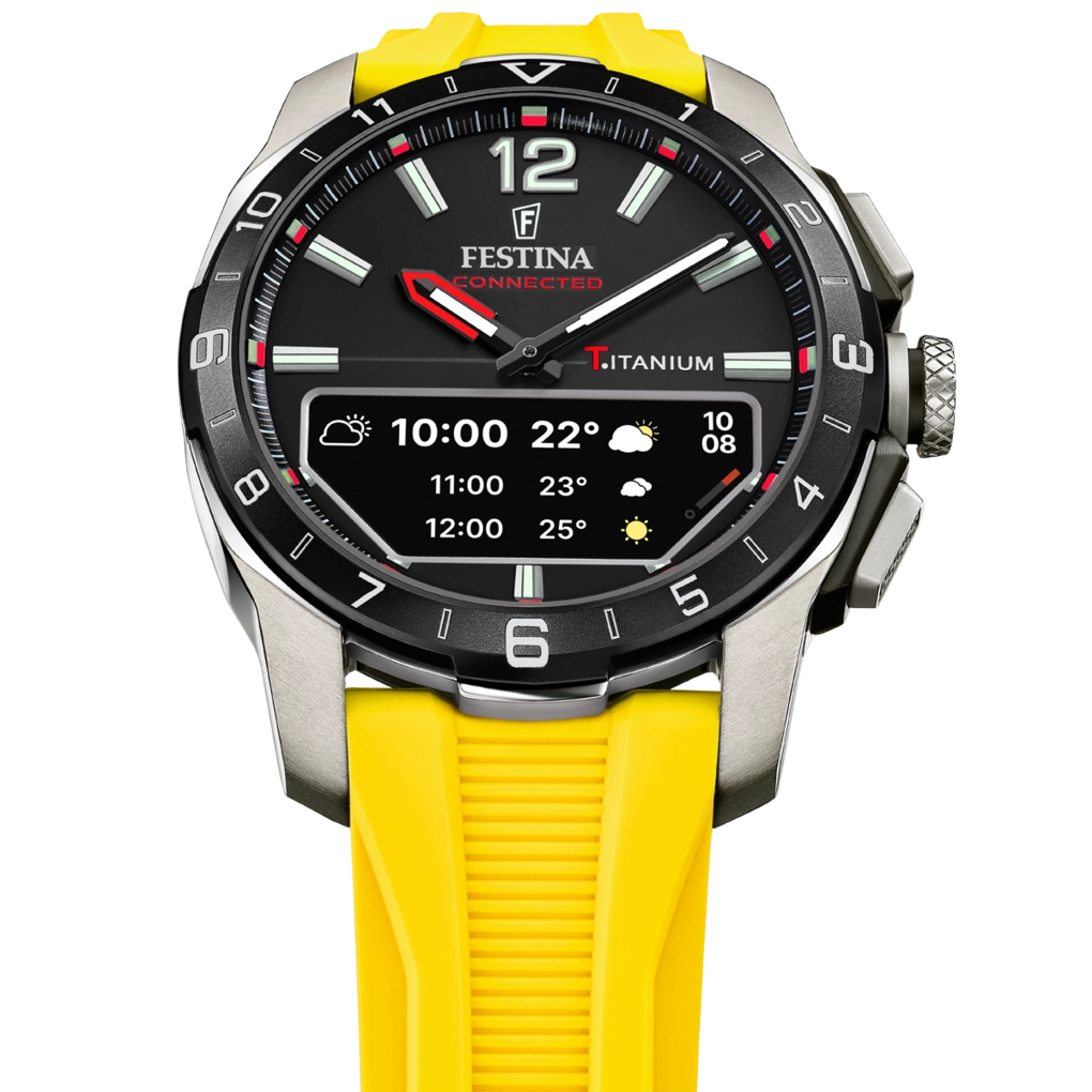 Festina Connected D Rubber Connected (Digital) Mens Watch I Model F23000/A Digital Movement