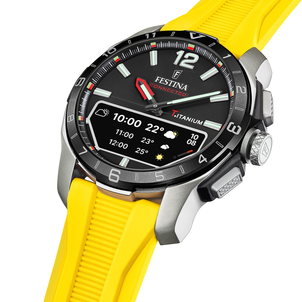 Festina Connected D Rubber Connected (Digital) Mens Watch I Model F23000/A Digital Movement