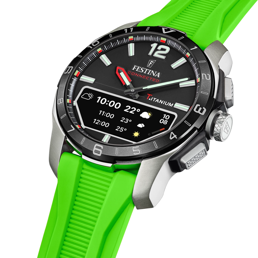 Festina Connected D Rubber Connected (Digital) Mens Watch I Model F23000/B Digital Movement
