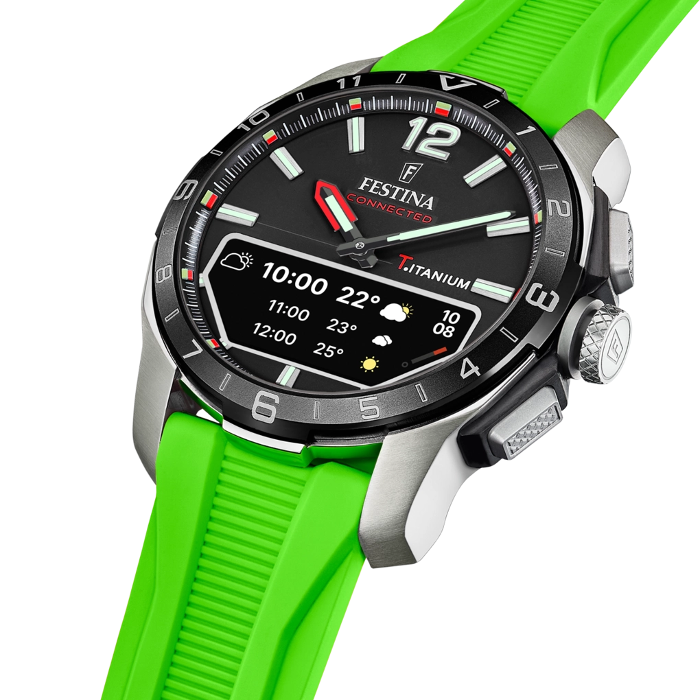 Festina Connected D Rubber Connected (Digital) Mens Watch I Model F23000/B Digital Movement