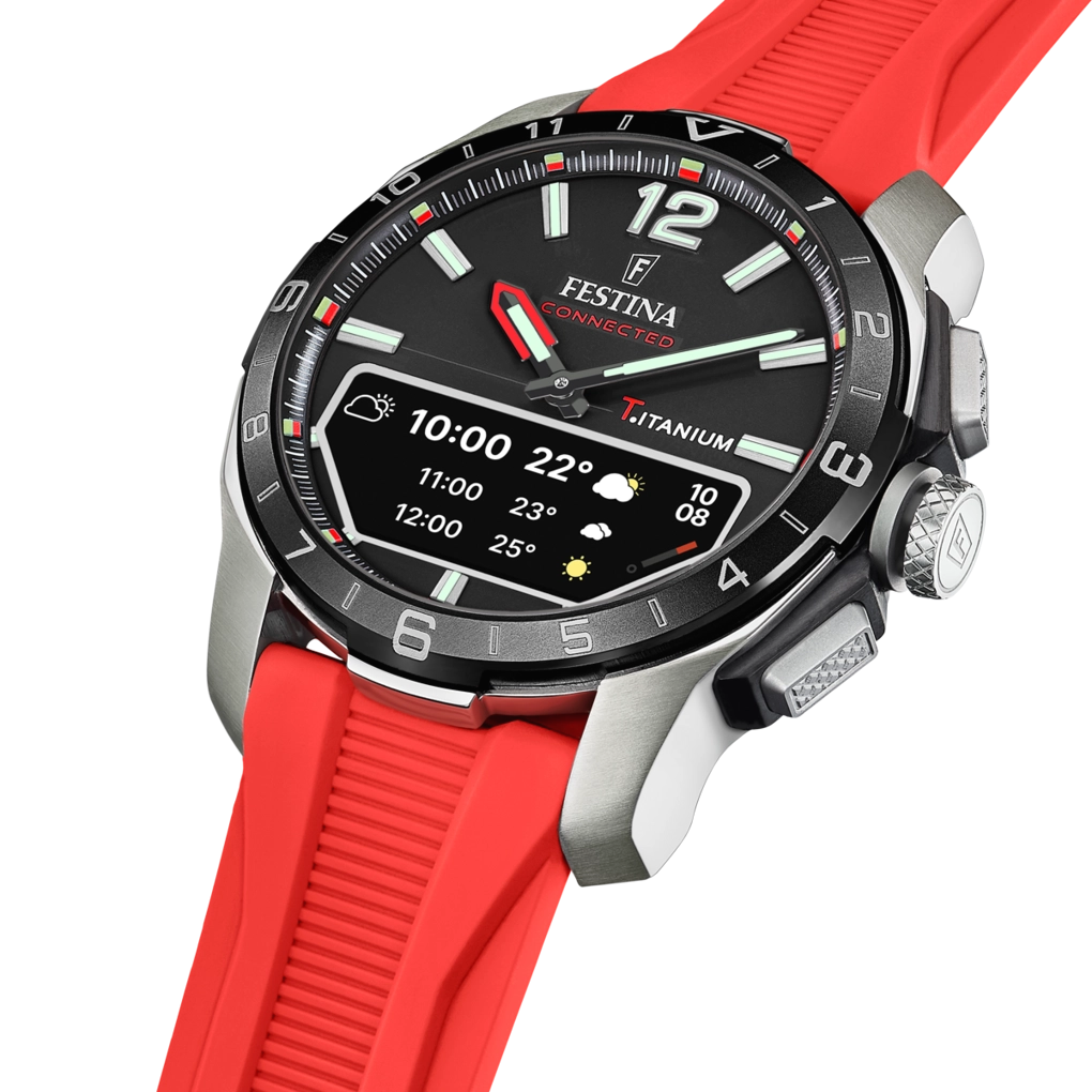 Festina Connected D Rubber Connected (Digital) Mens Watch I Model F23000/C Digital Movement
