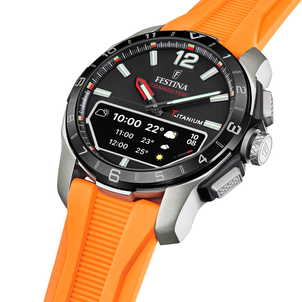 Festina Connected D Rubber Connected (Digital) Mens Watch I Model F23000/D Digital Movement