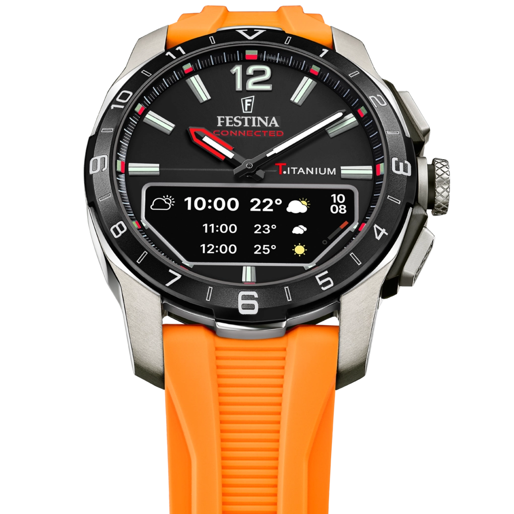 Festina Connected D Rubber Connected (Digital) Mens Watch I Model F23000/D Digital Movement