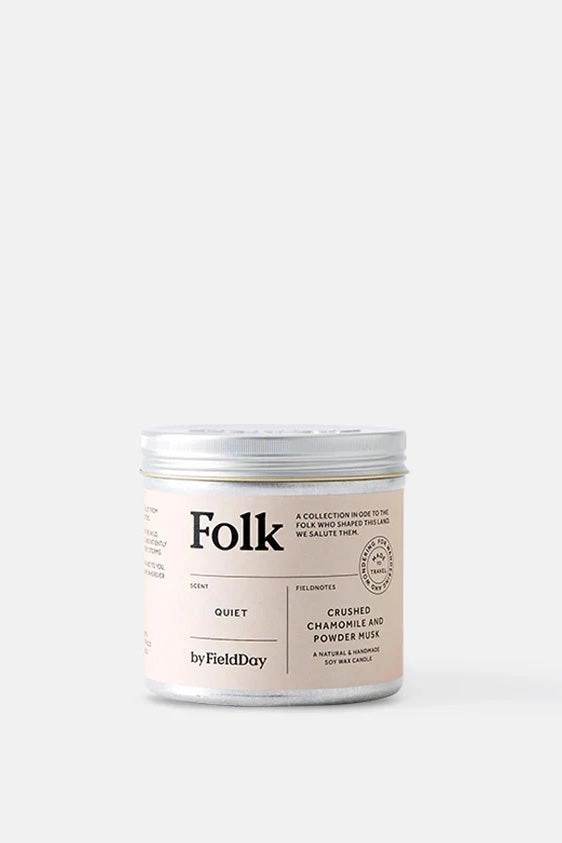 FieldDay Quiet Folk Tin Candle