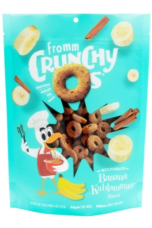 Fromm Crunchy O's Banana Kablamas Dog Treats