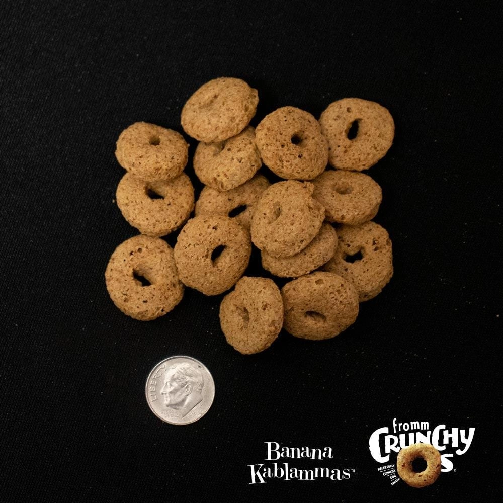 Fromm Crunchy O's Banana Kablamas Dog Treats