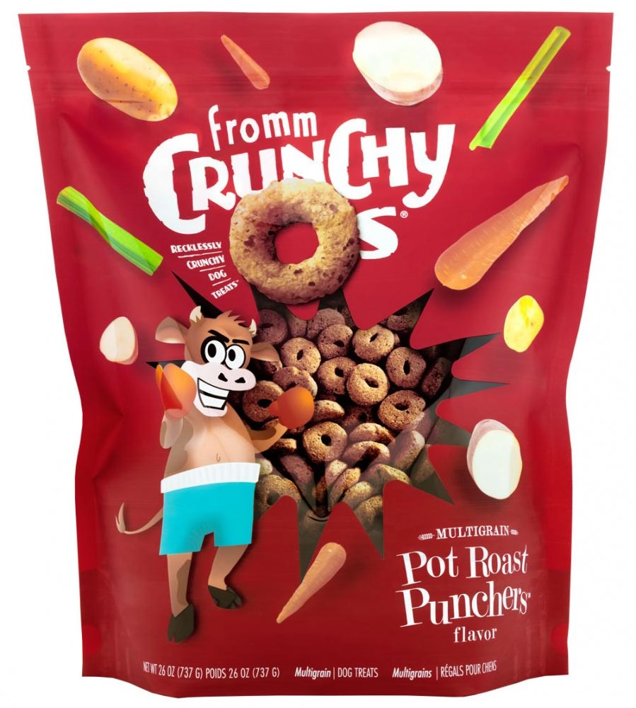 Fromm Crunchy O's Pot Roast Punchers Dog Treats