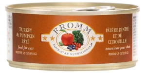 Fromm Four-Star Grain-Free Turkey & Pumpkin Pate Canned Cat Food