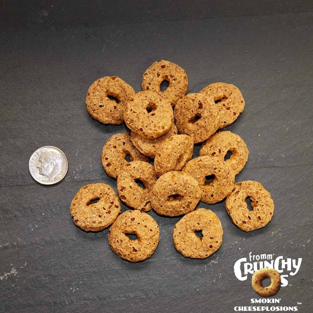 Fromm Grain Free Crunchy Os Smokin' CheesePlosions Dog Treats