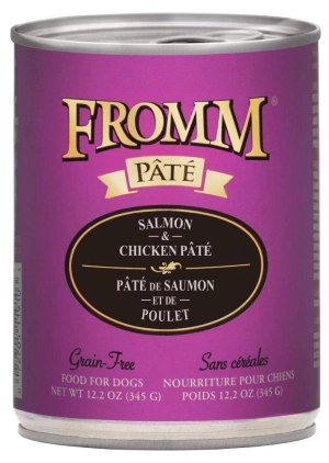 Fromm Grain-Free Salmon & Chicken Pate Canned Dog Food