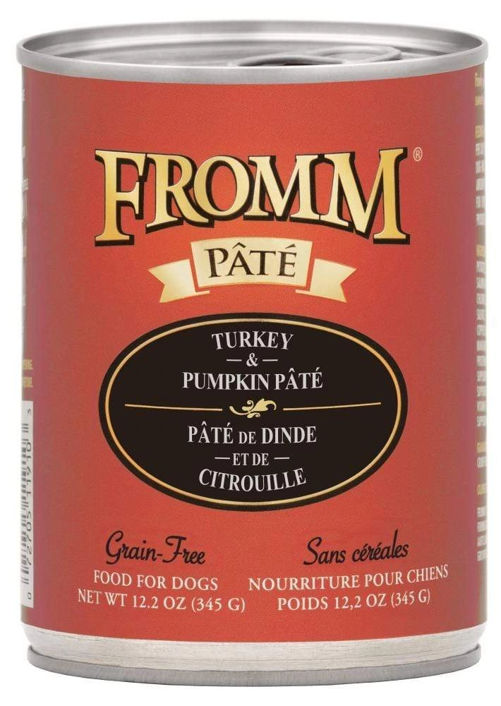 Fromm Grain-Free Turkey & Pumpkin Pate Canned Dog Food