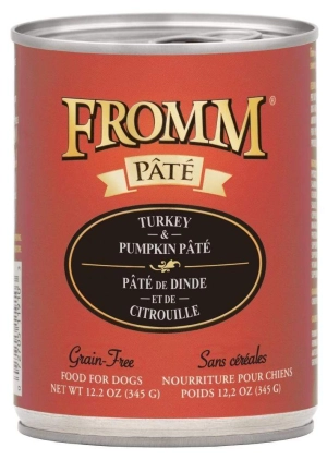Fromm Grain-Free Turkey & Pumpkin Pate Canned Dog Food