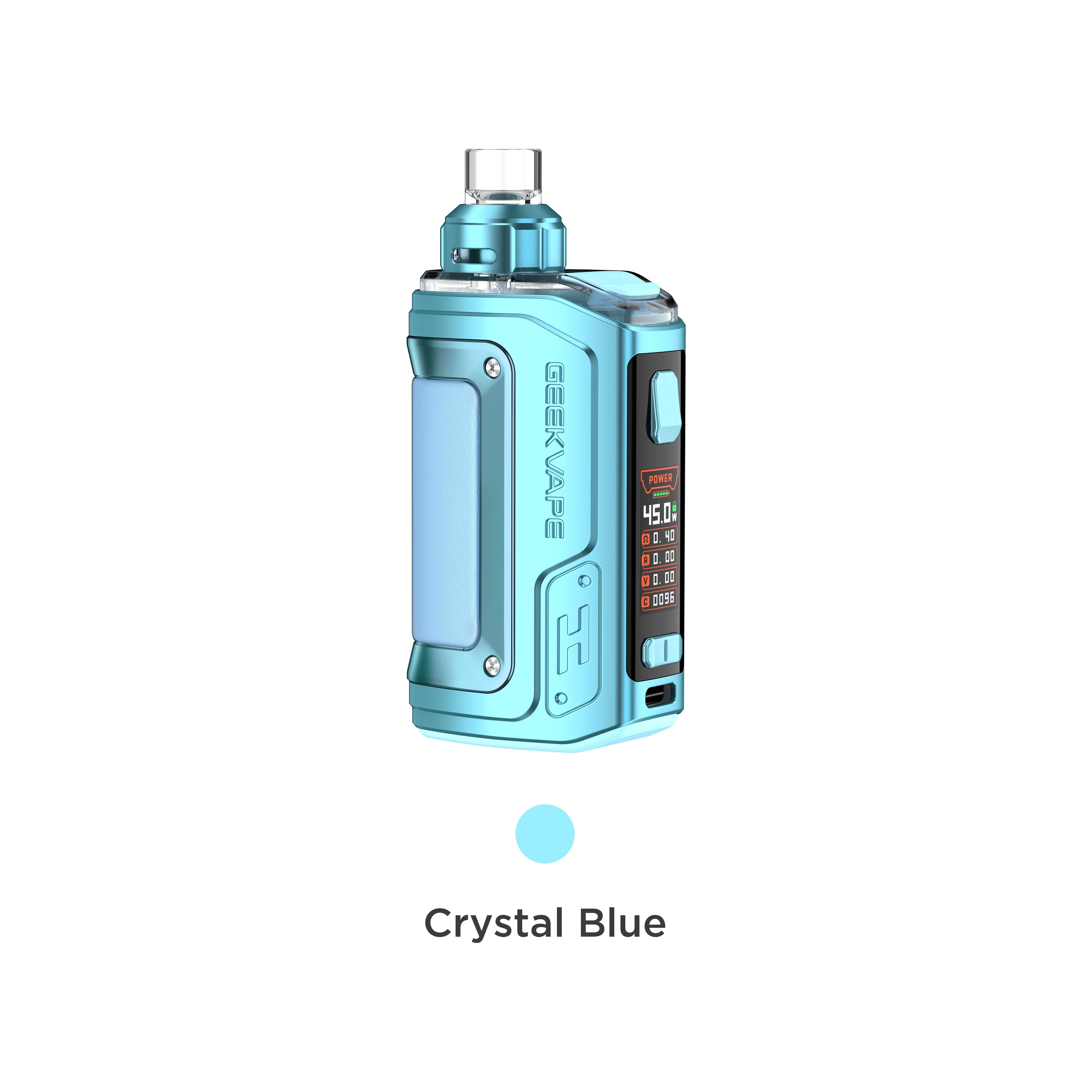 Geekvape H45 (Aegis Hero 2) Pod Mod Kit Crystal Edition