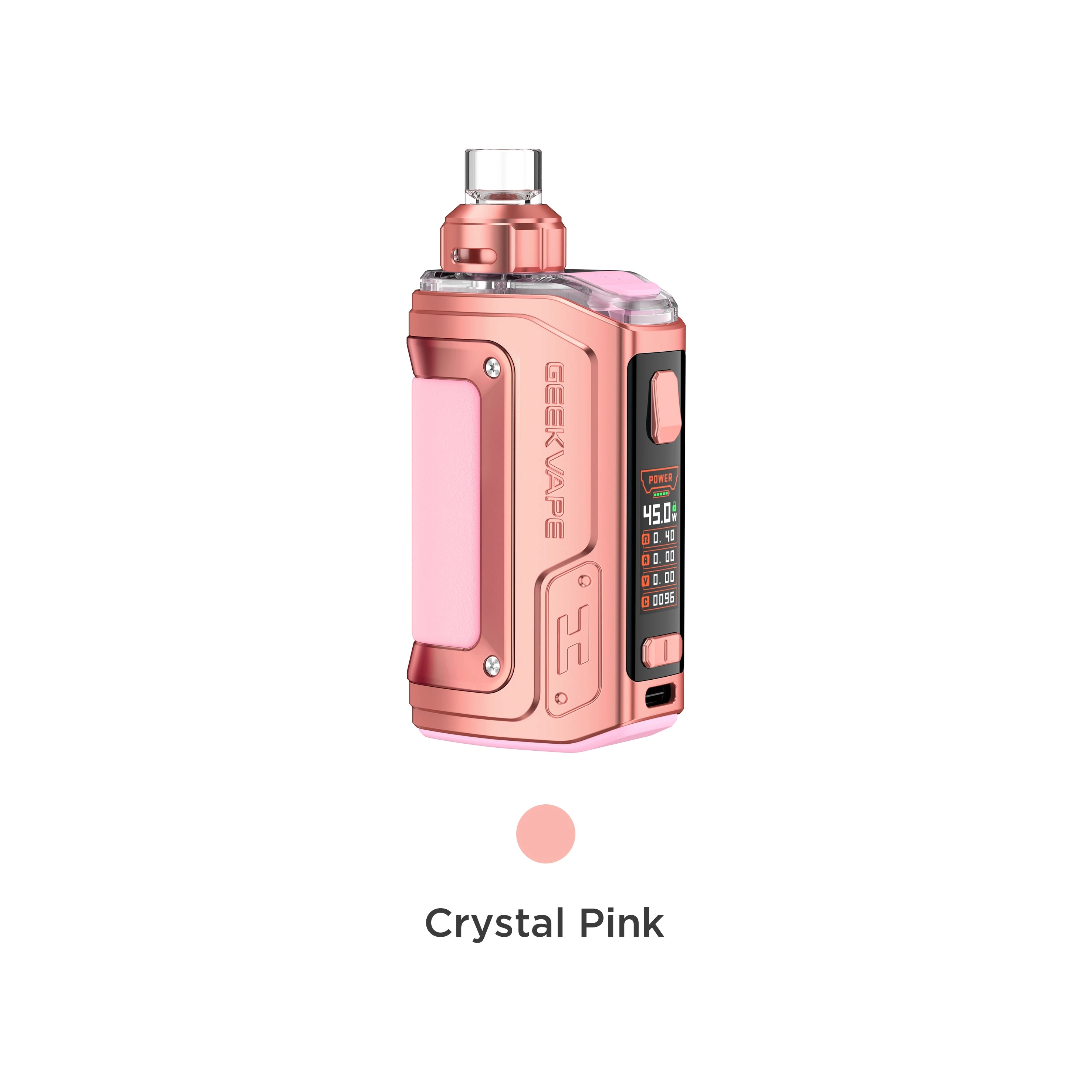 Geekvape H45 (Aegis Hero 2) Pod Mod Kit Crystal Edition