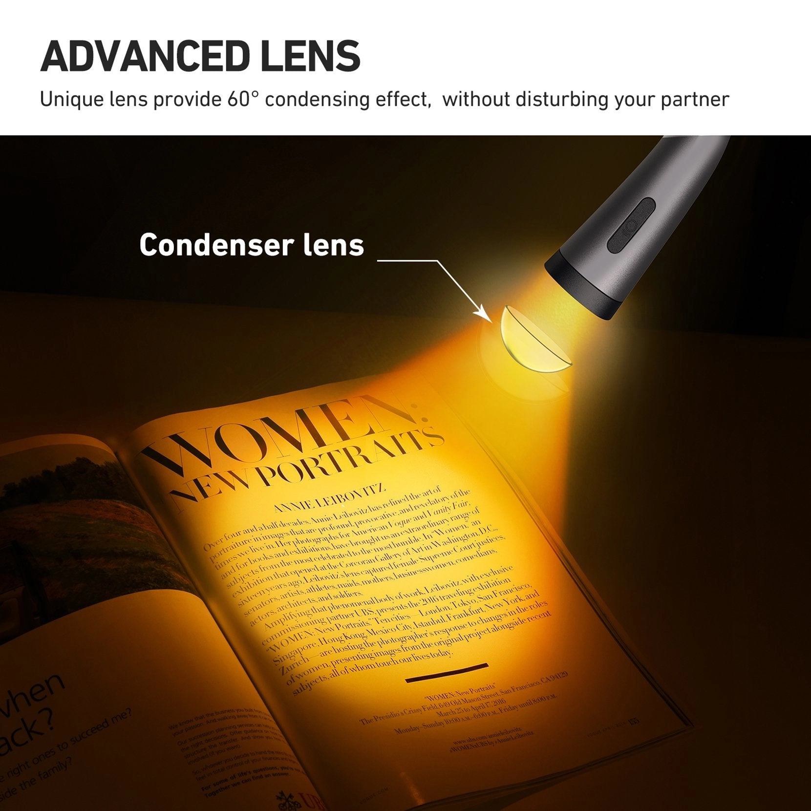 HM652 Rechargeable Neck Light, Up to 80H