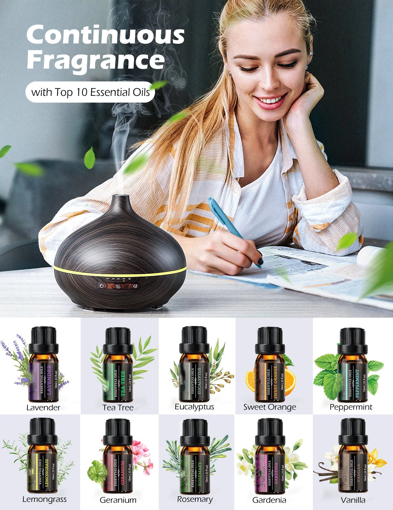 HM677 Essential Oils Diffuser