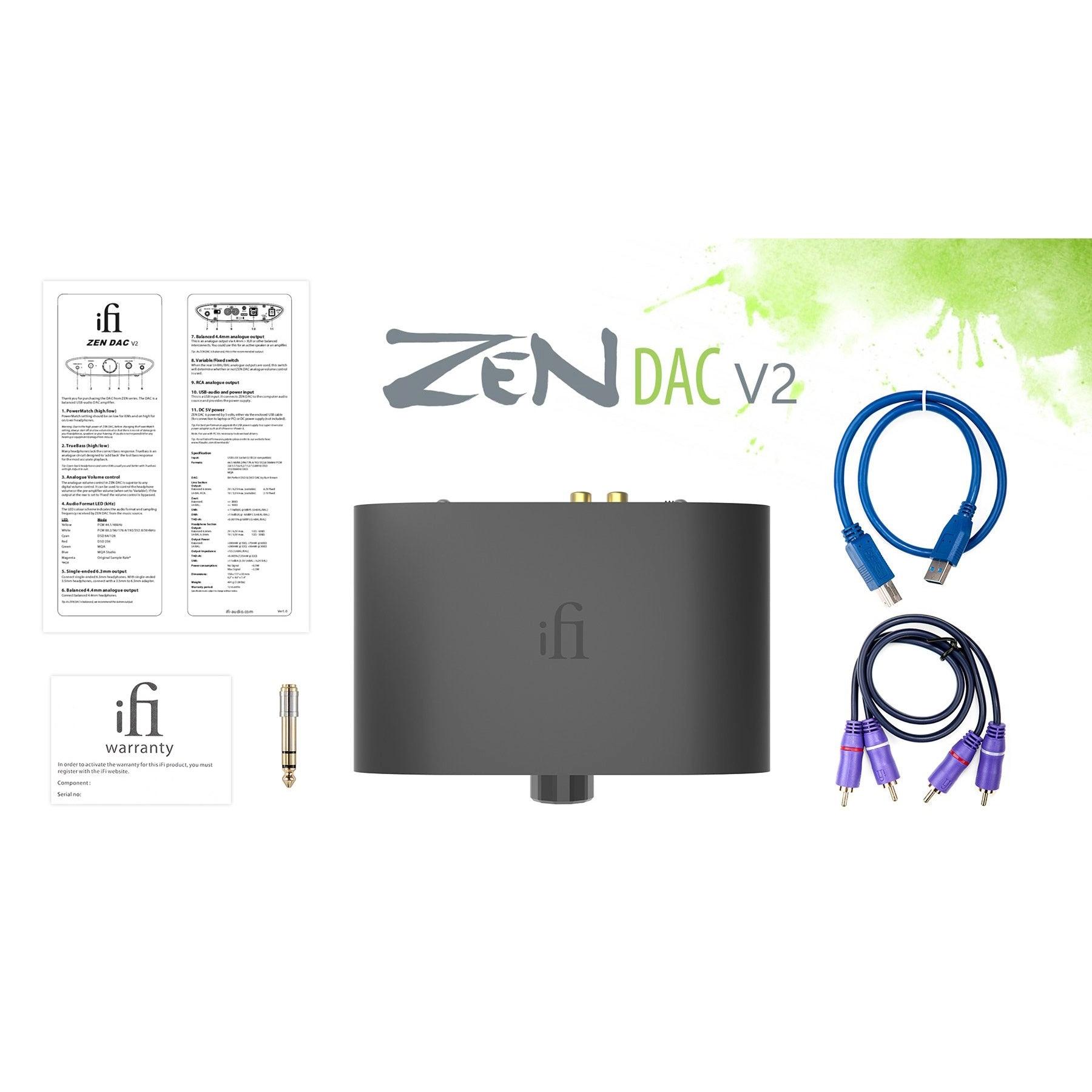 iFi ZEN DAC V2 Hi-resolution DAC/Amp