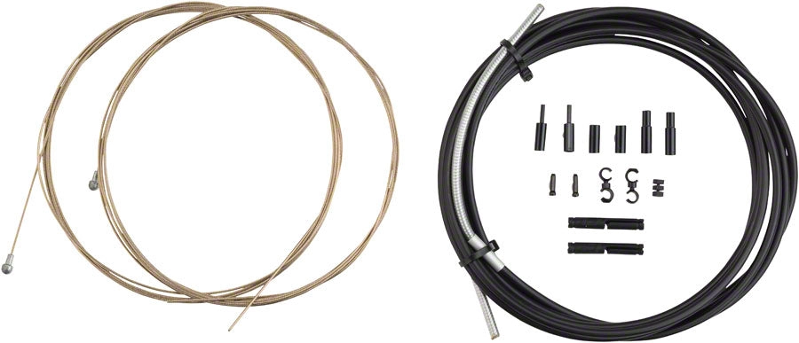 Jagwire Pro Brake Cable Kit Road SRAM/Shimano, Black