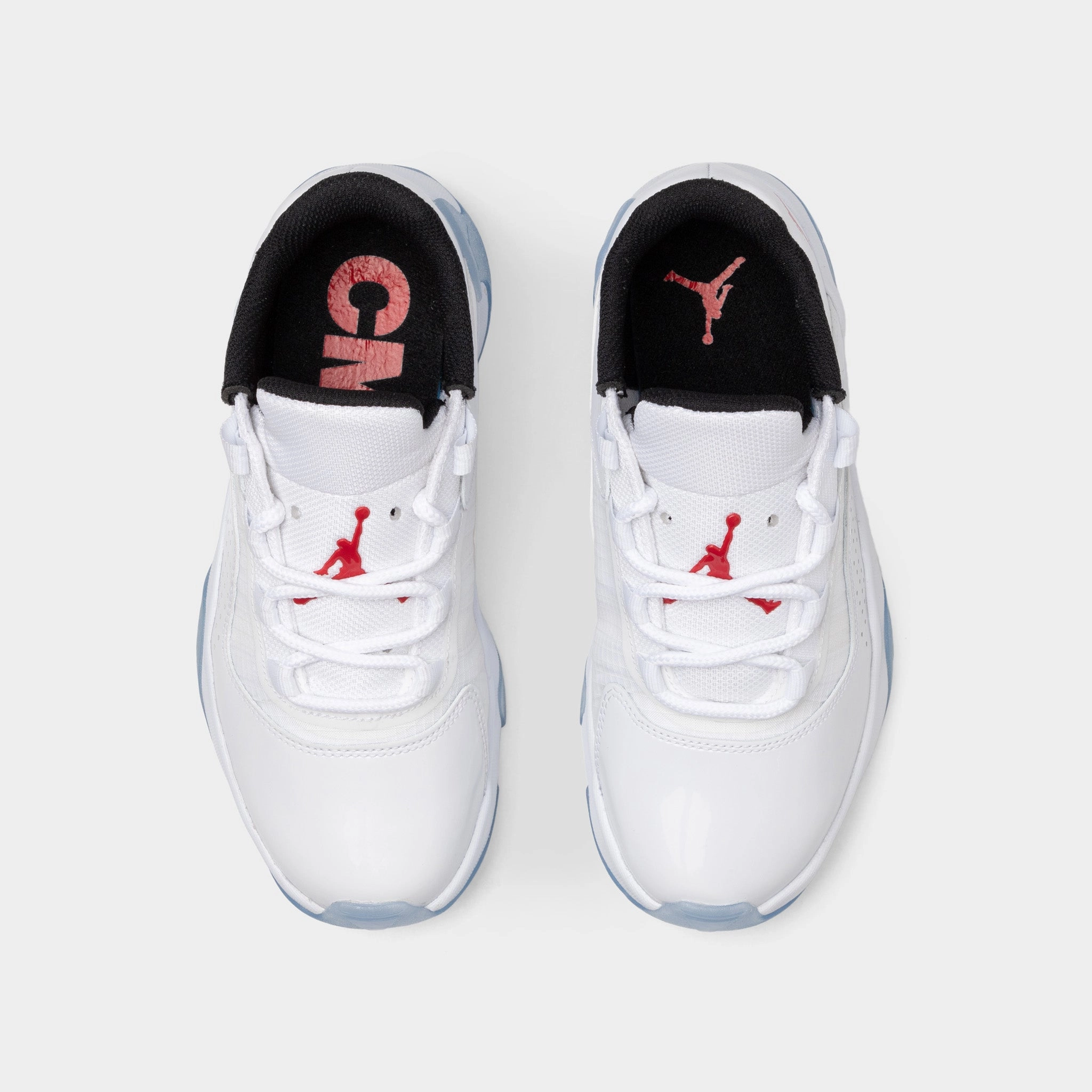 Jordan 11 CMFT Low GS White / Varsity Red - Black
