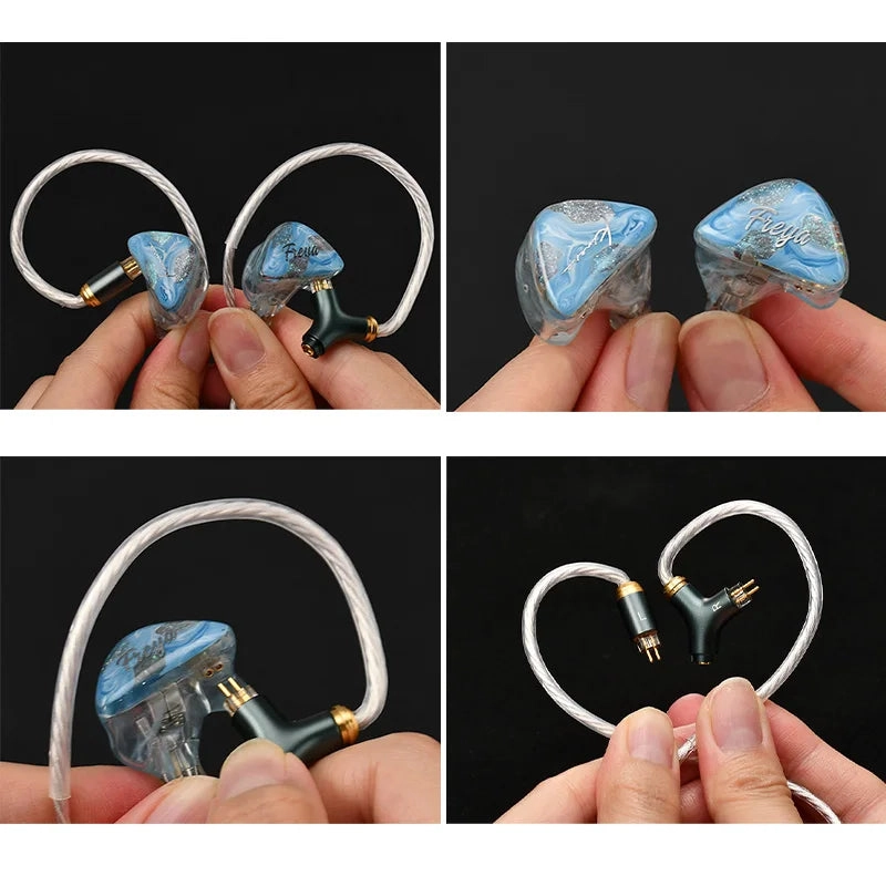 Kinera Gramr Pro 4N In-Ear 2Pin 0.78mm /MMCX Earphone Cable With Boom Mic